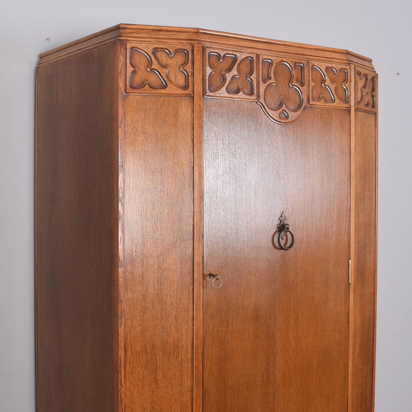 Restored Oak Wardrobe