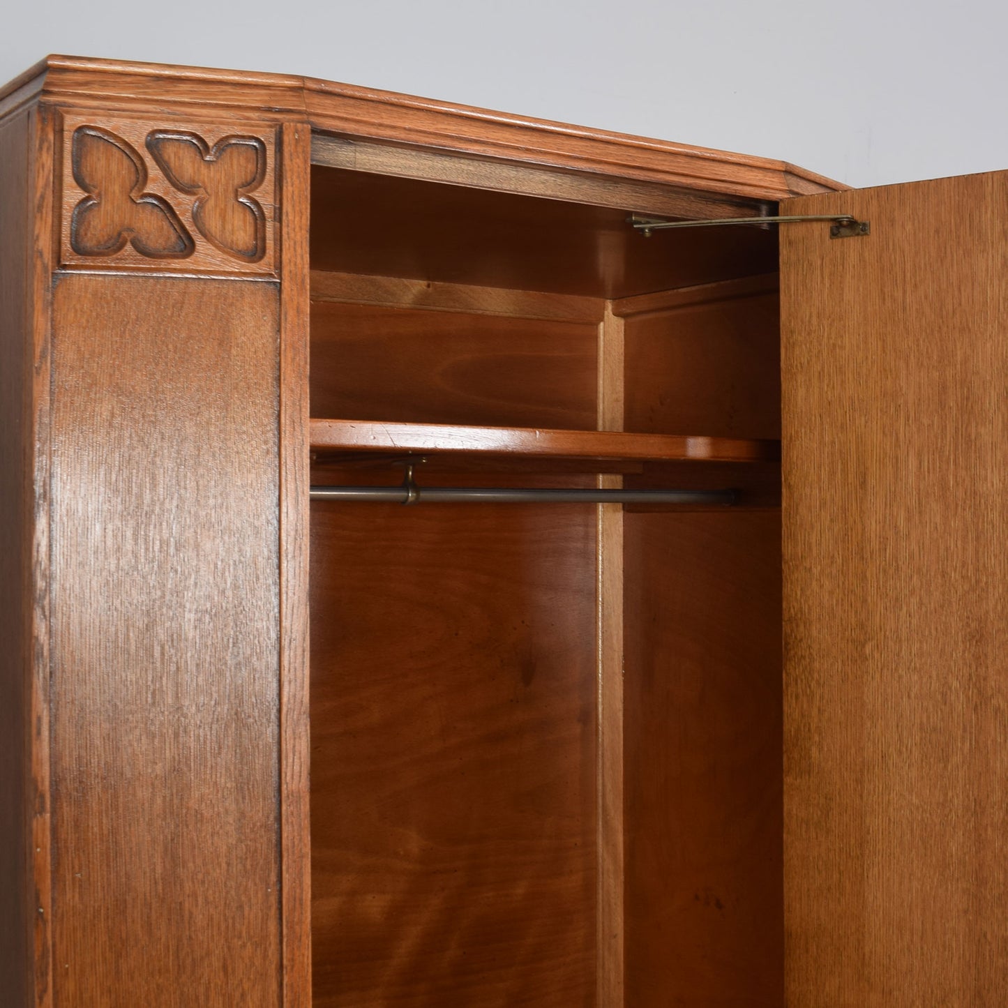 Restored Oak Wardrobe