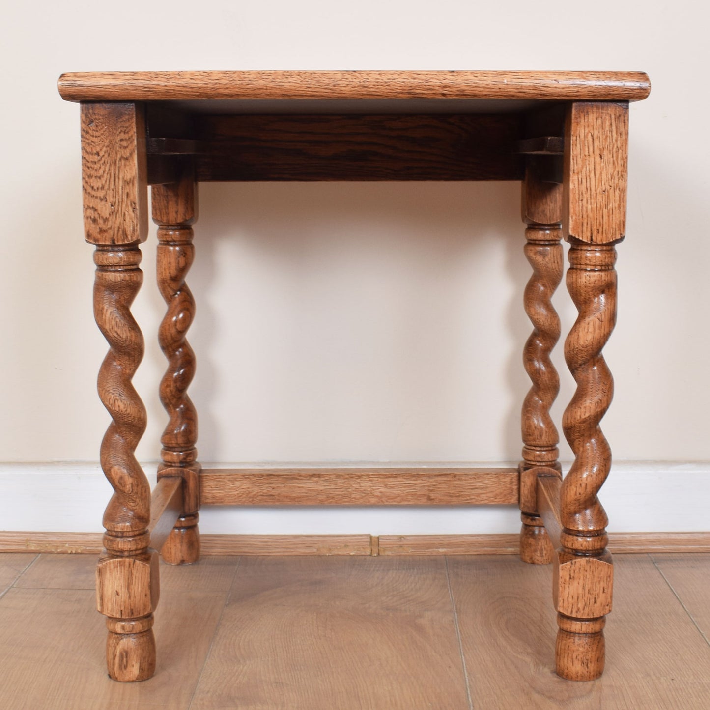 Barley Twist Nest of Three Tables