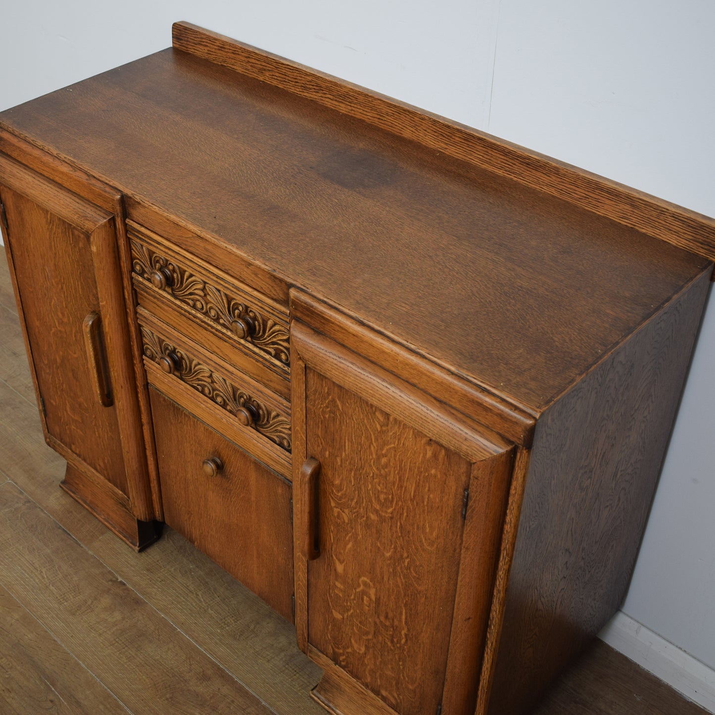 Restored Art-Deco Oak Sideboard