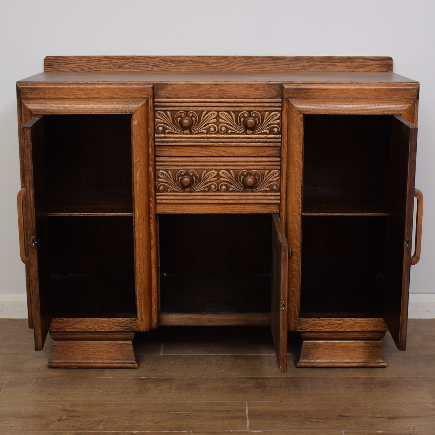 Restored Art-Deco Oak Sideboard