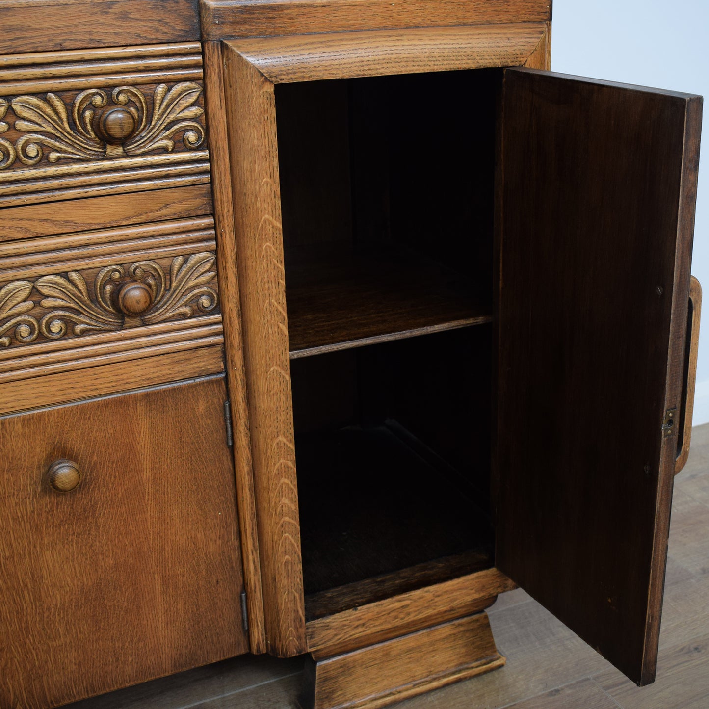 Restored Art-Deco Oak Sideboard