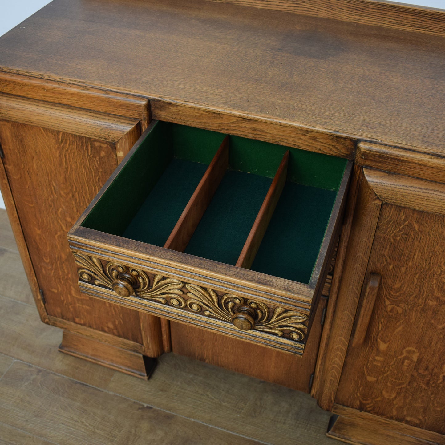 Restored Art-Deco Oak Sideboard
