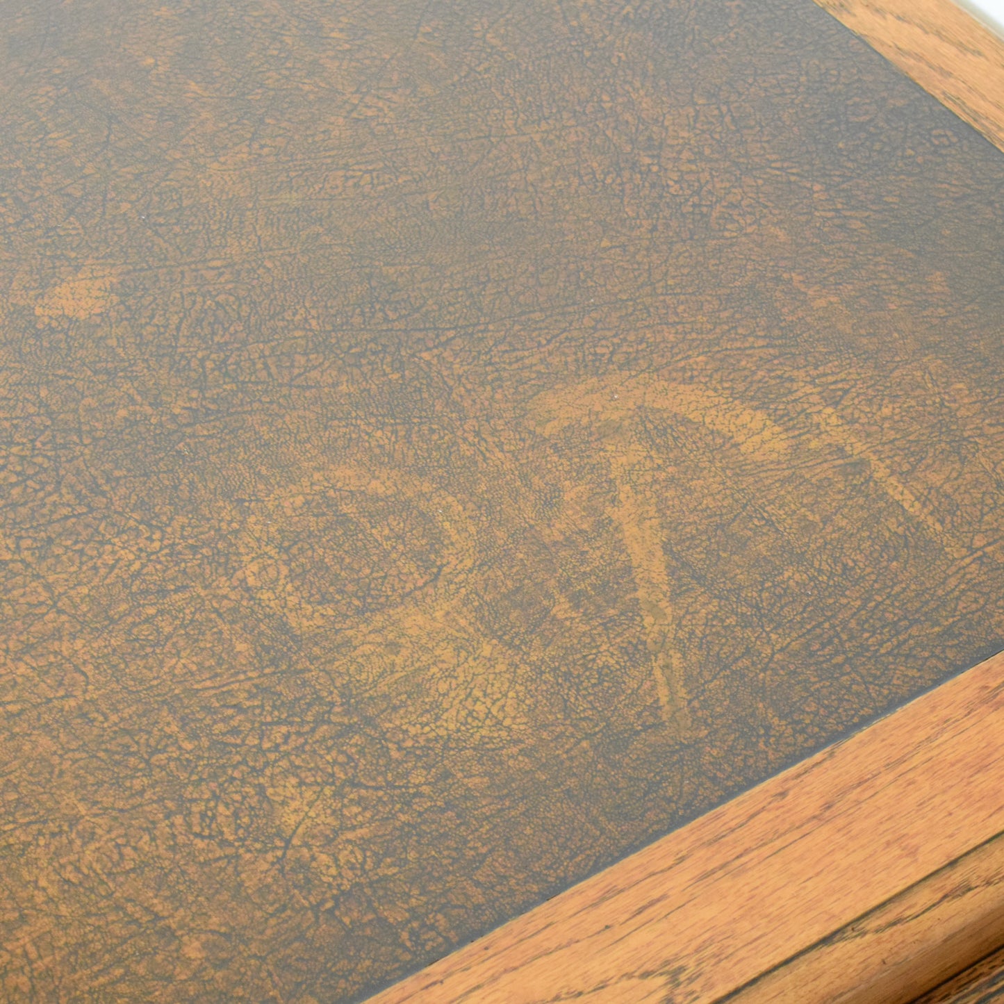 Leather Top Pedestal Desk