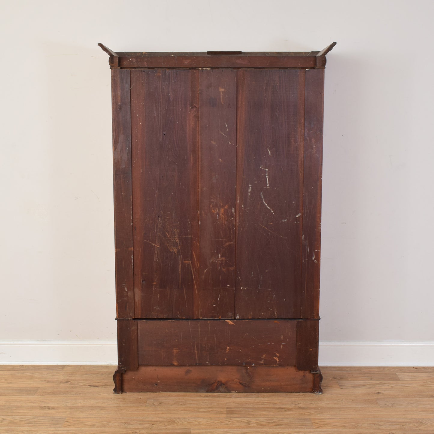 Mahogany Mirrored Wardrobe