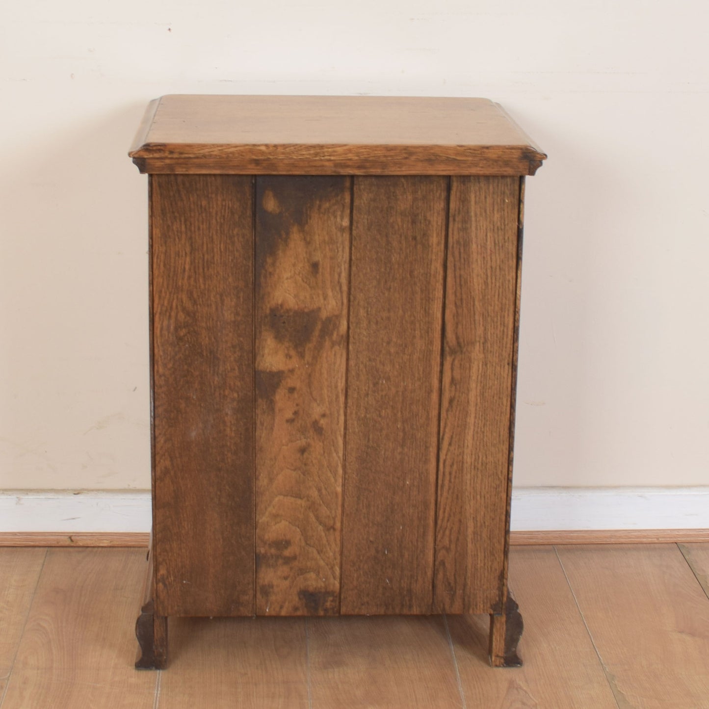 Large Solid Oak Bedside