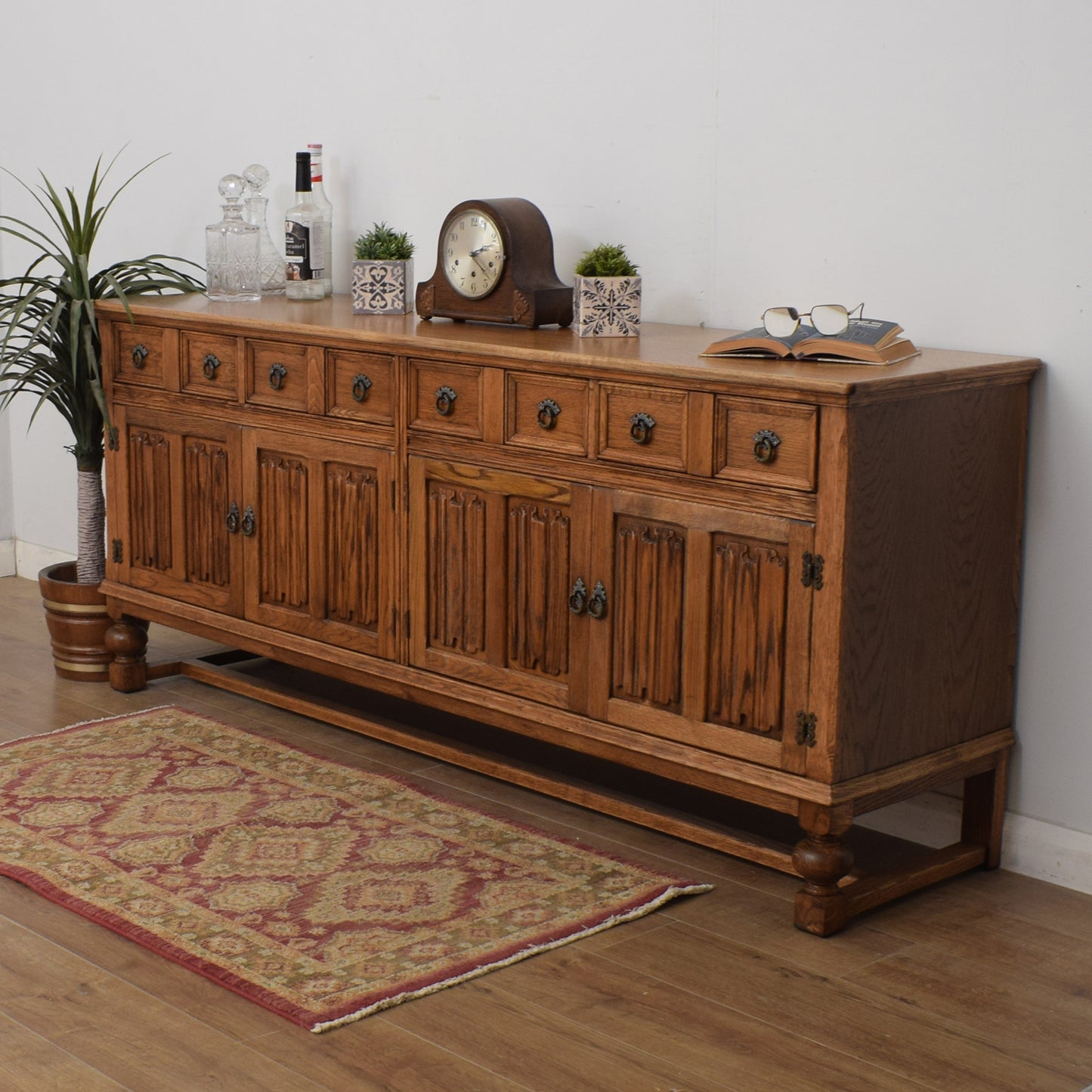 Restored Oak Sideboard