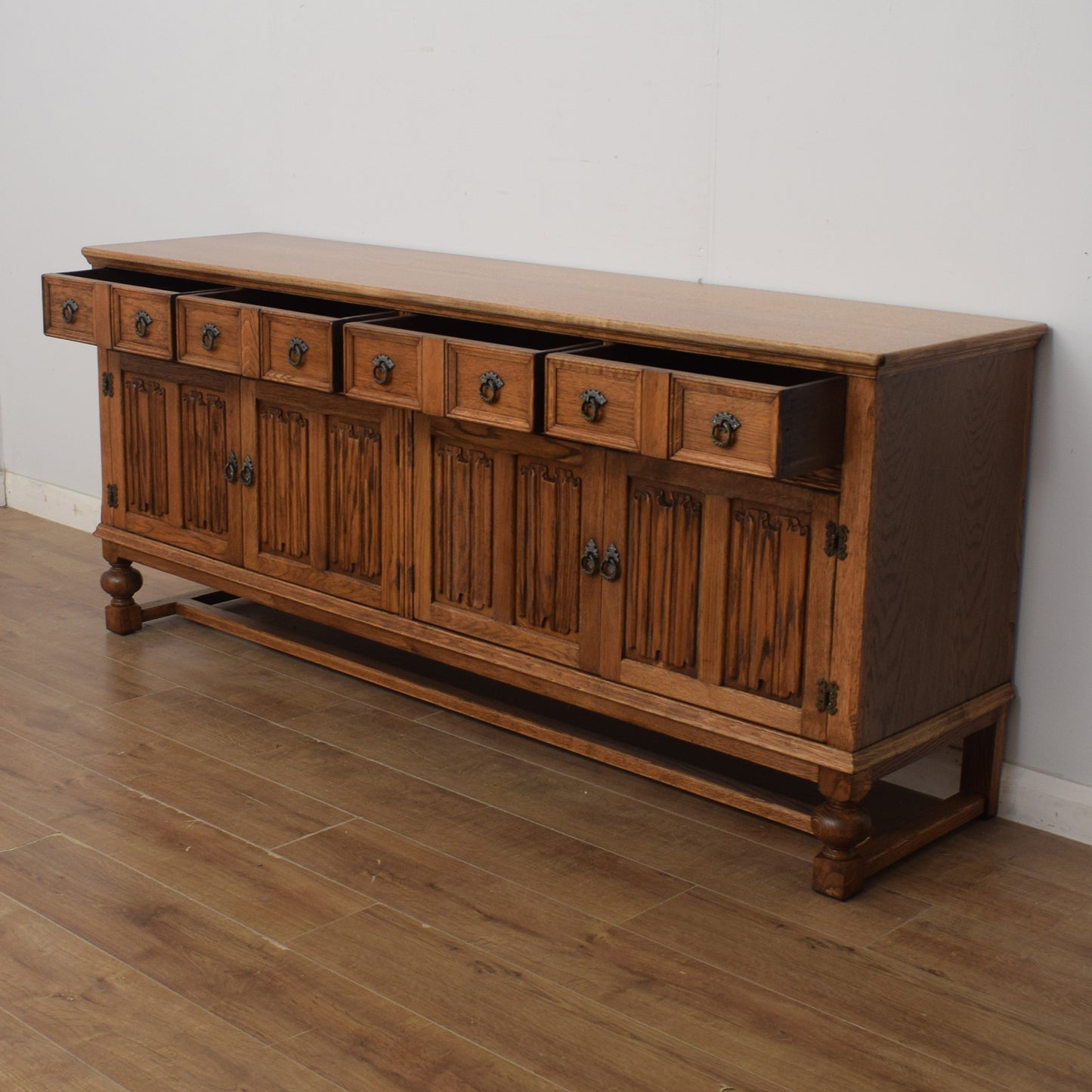 Restored Oak Sideboard