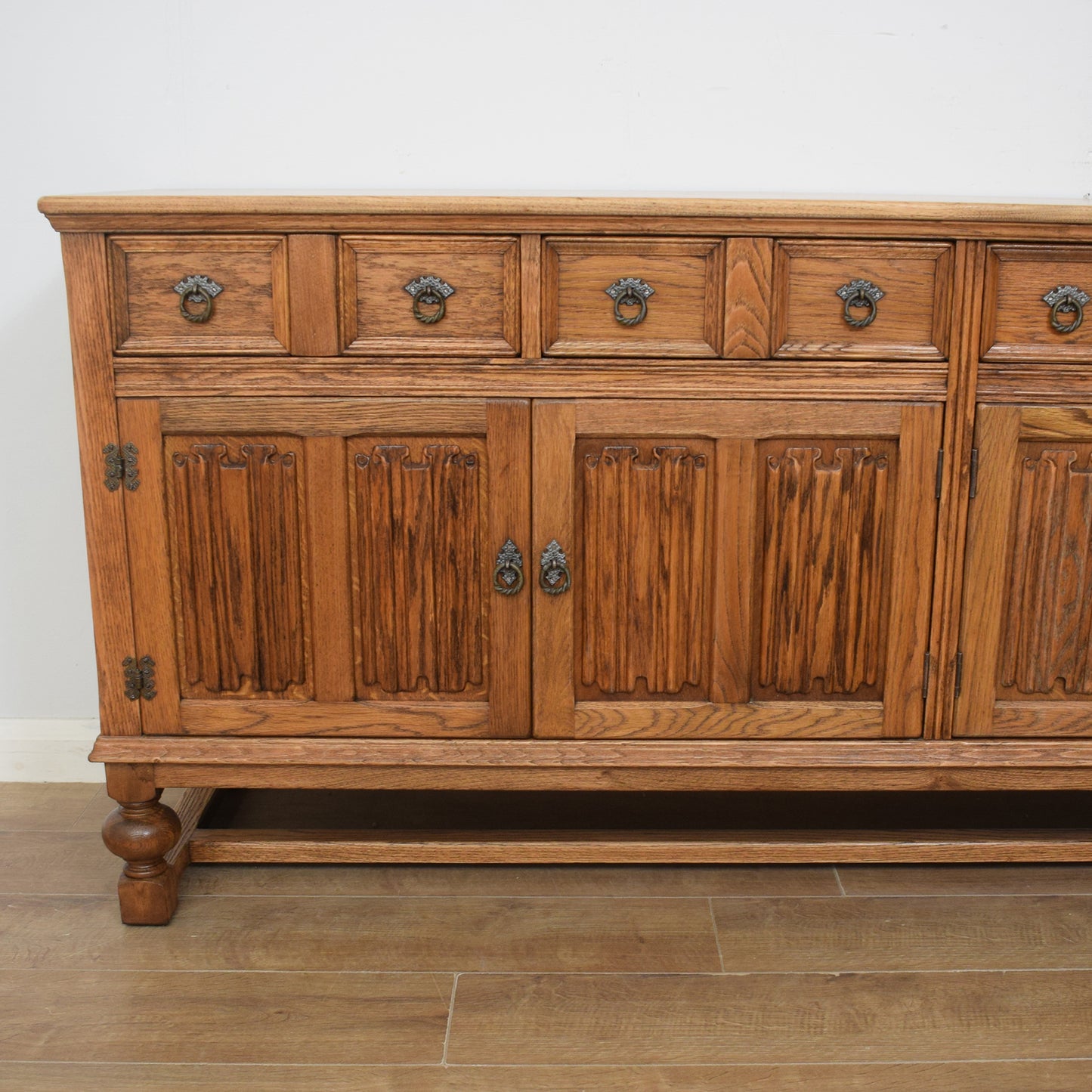 Restored Oak Sideboard