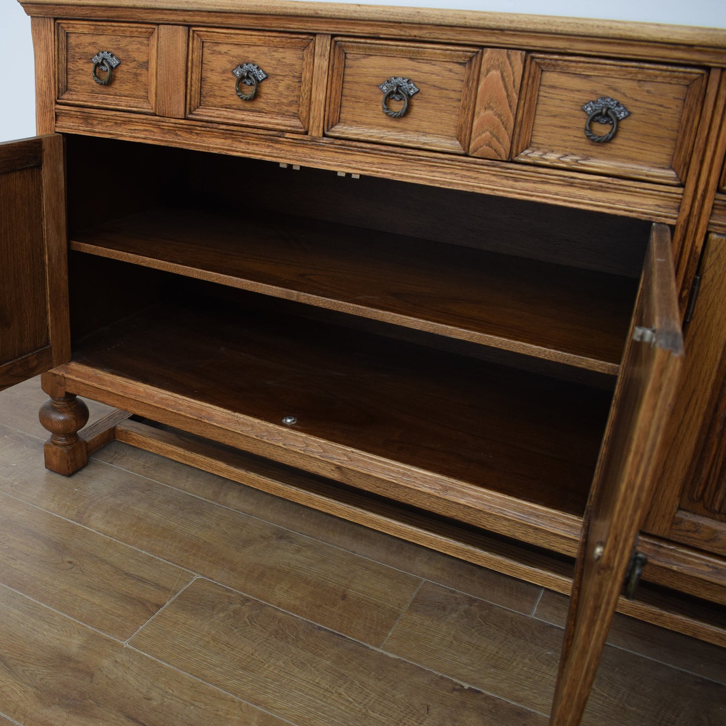 Restored Oak Sideboard