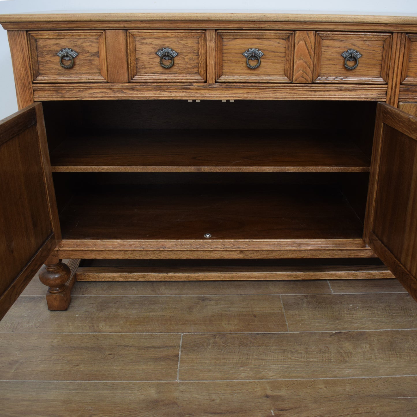 Restored Oak Sideboard