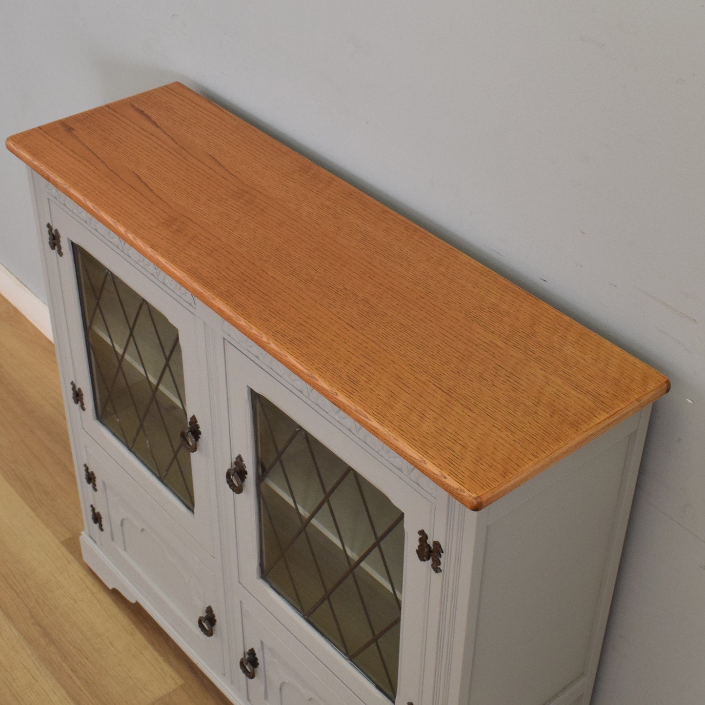 Painted Glazed Cabinet