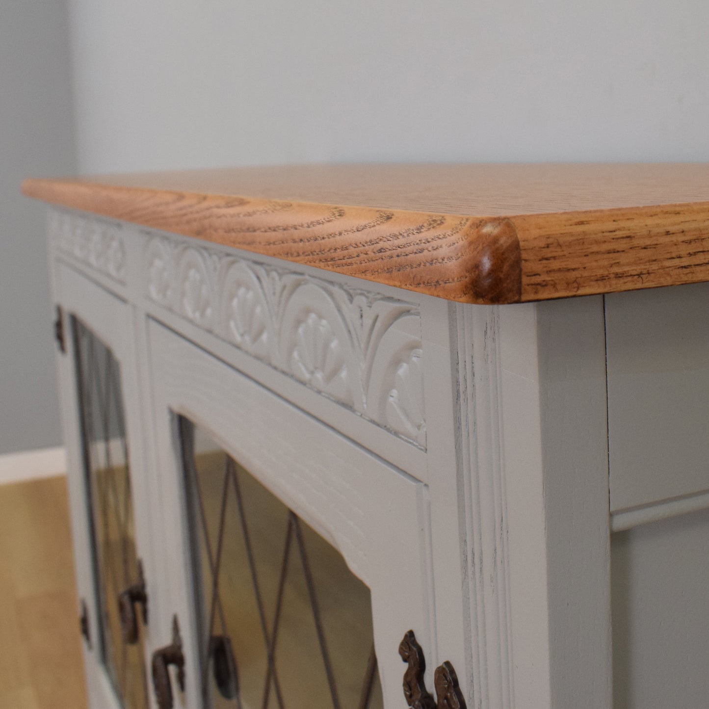 Painted Glazed Cabinet