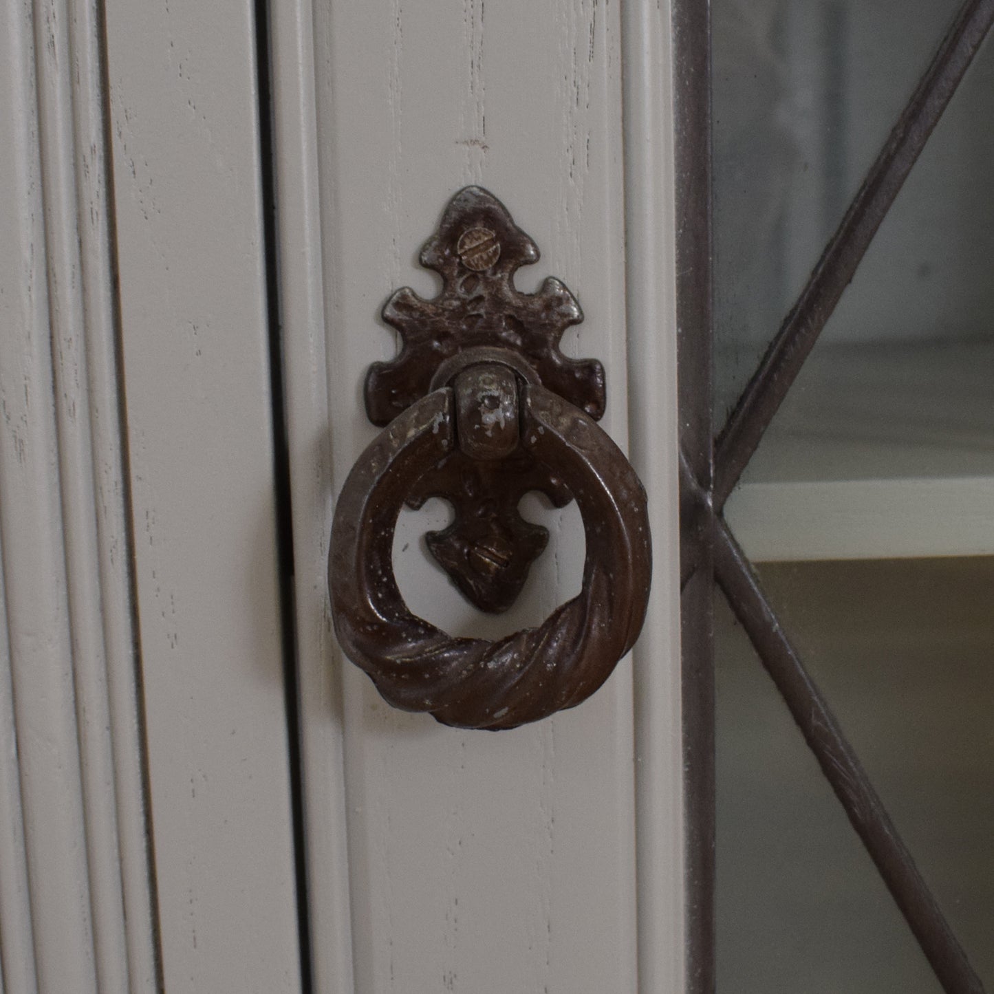 Painted Glazed Cabinet
