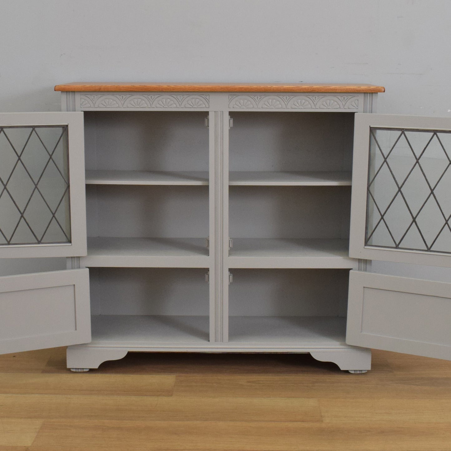 Painted Glazed Cabinet