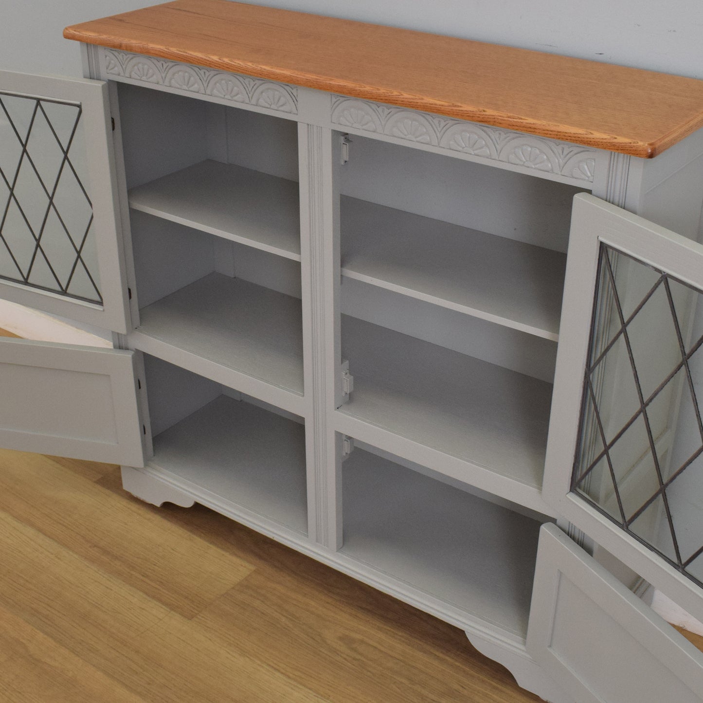 Painted Glazed Cabinet