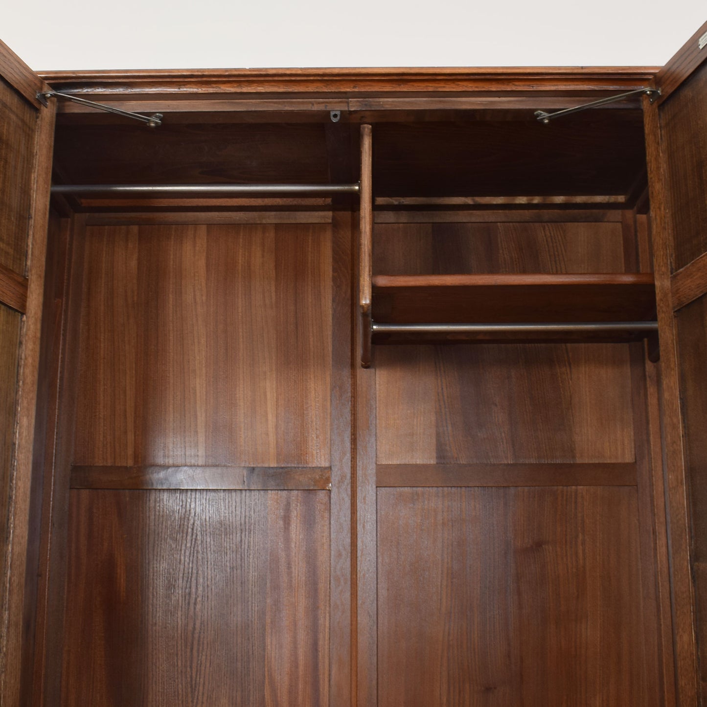 Large Oak Double Wardrobe
