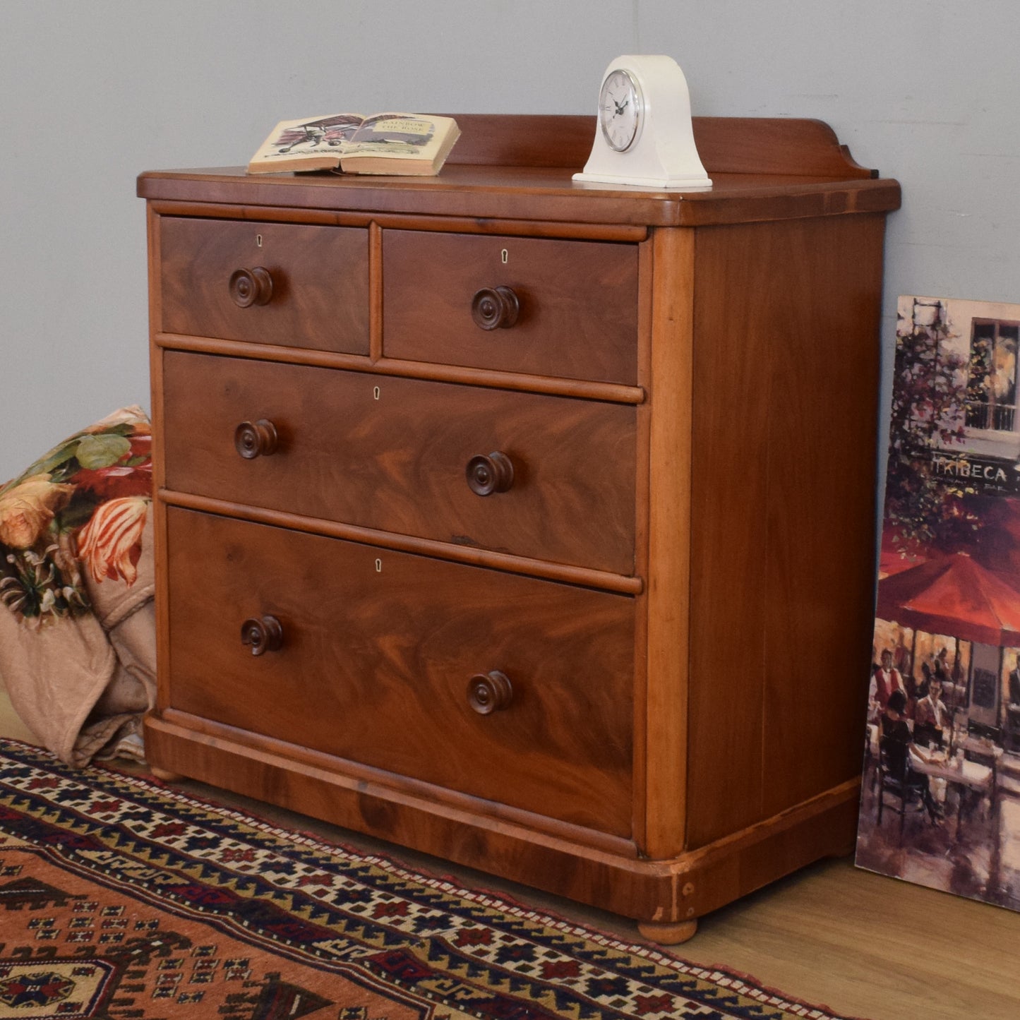 Refinished Mahogany Chest of Drawers