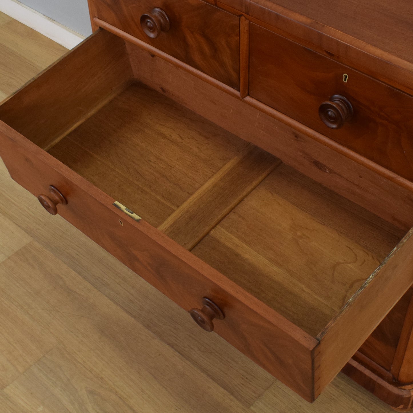 Refinished Mahogany Chest of Drawers