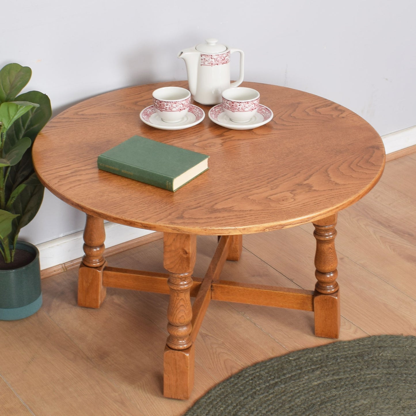 Old Charm Round Occasional Table