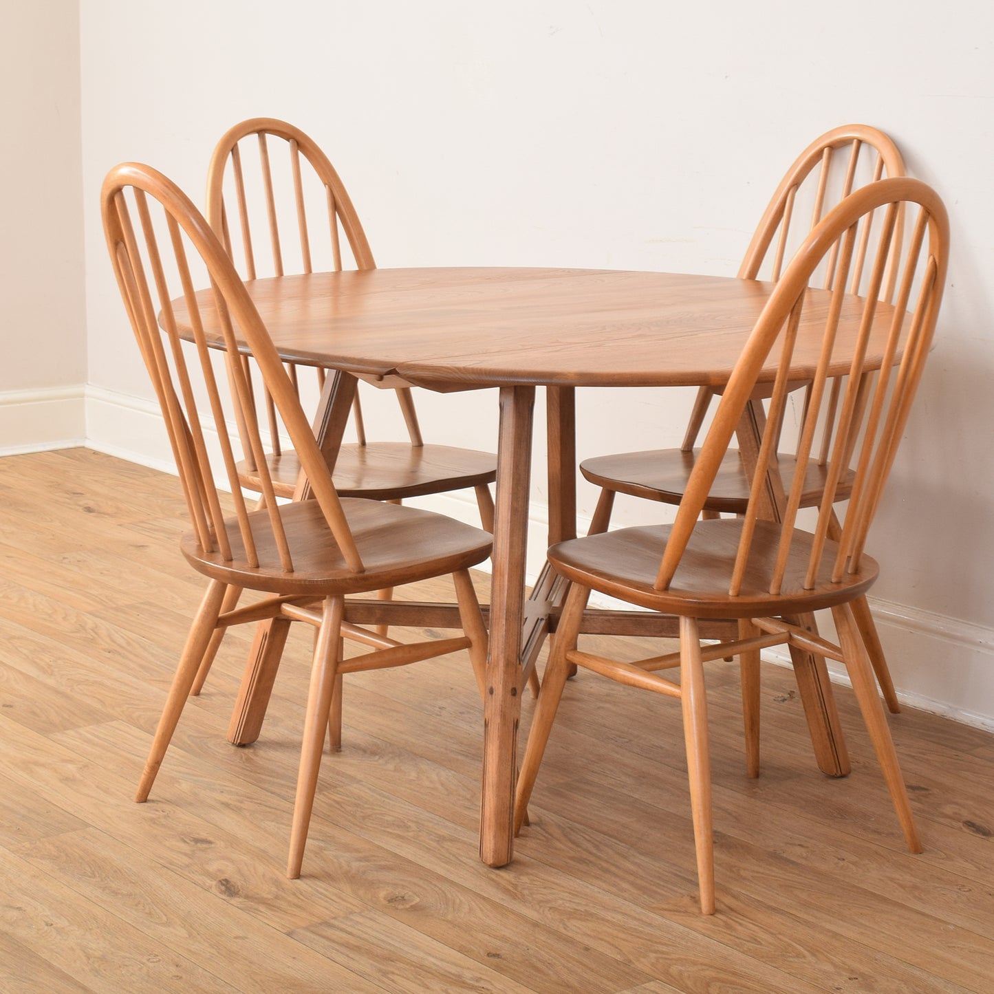 Ercol Table And Four Chairs