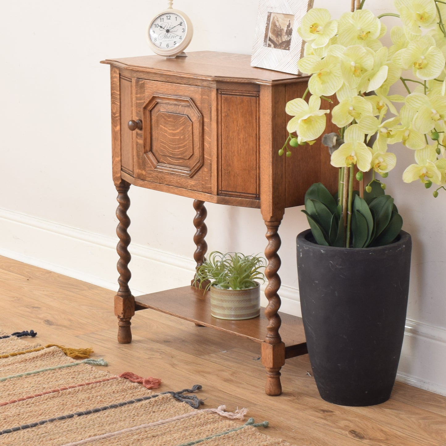 Oak Credence Cabinet