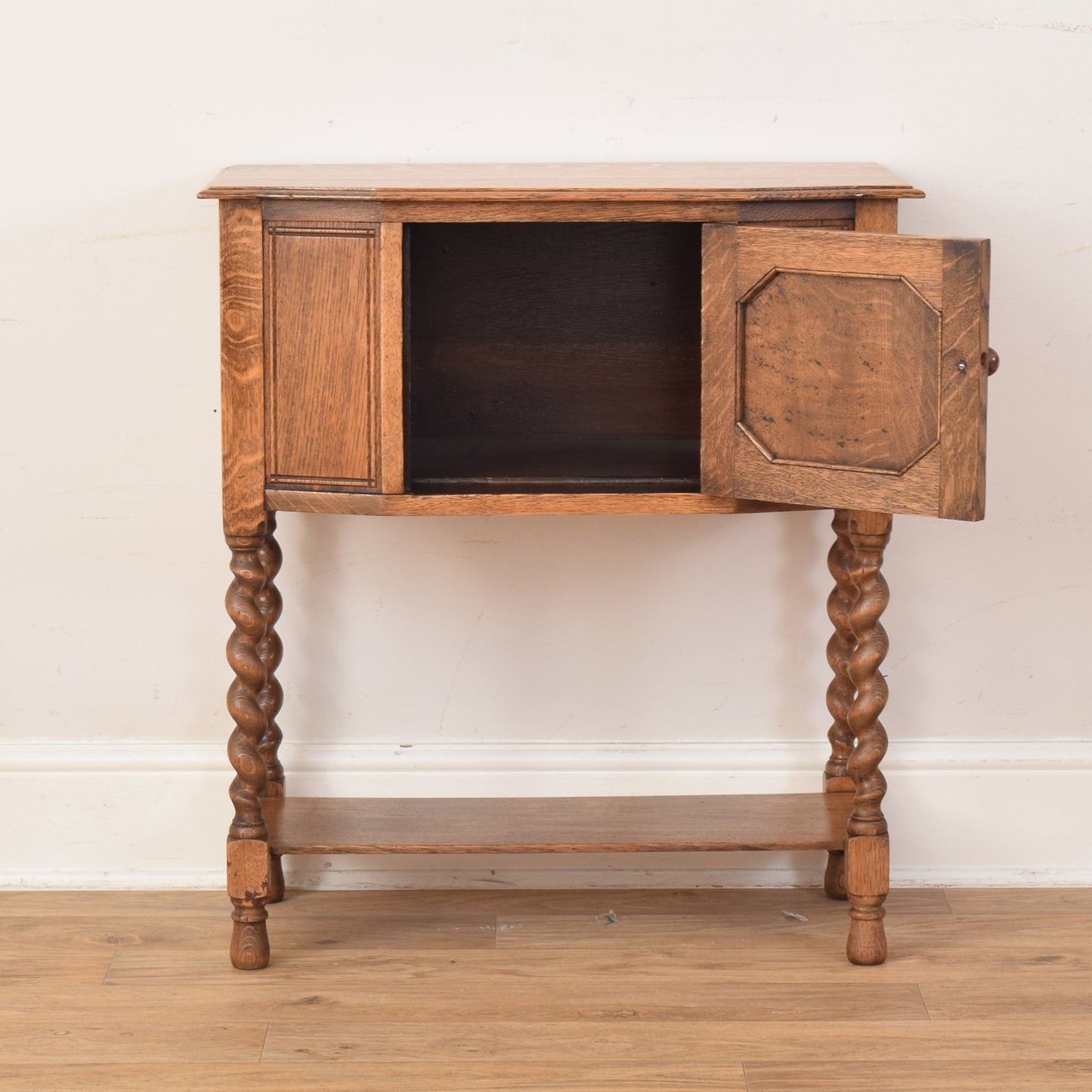 Oak Credence Cabinet