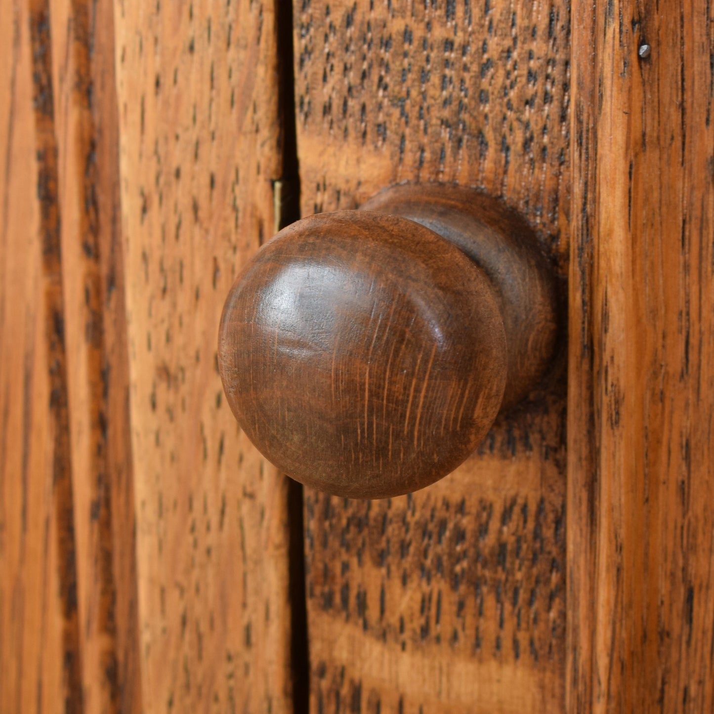 Oak Credence Cabinet