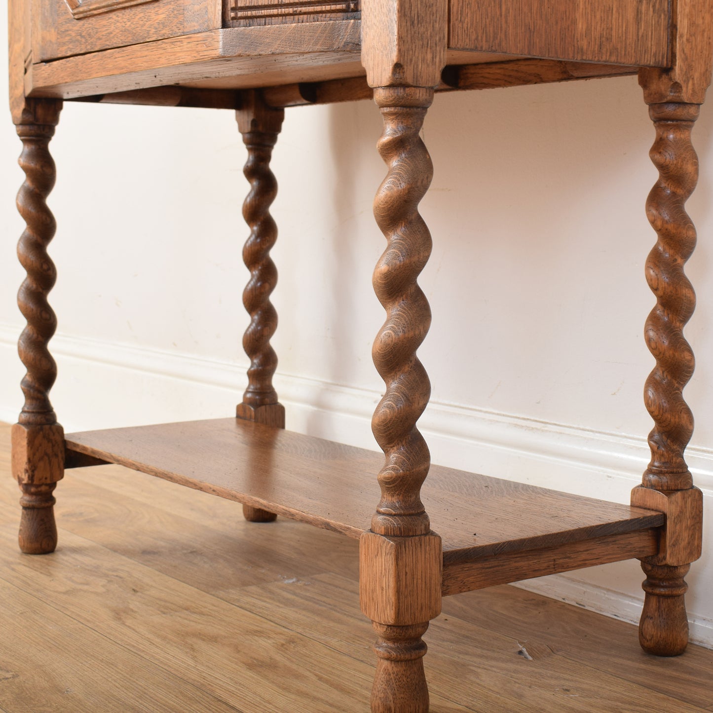 Oak Credence Cabinet