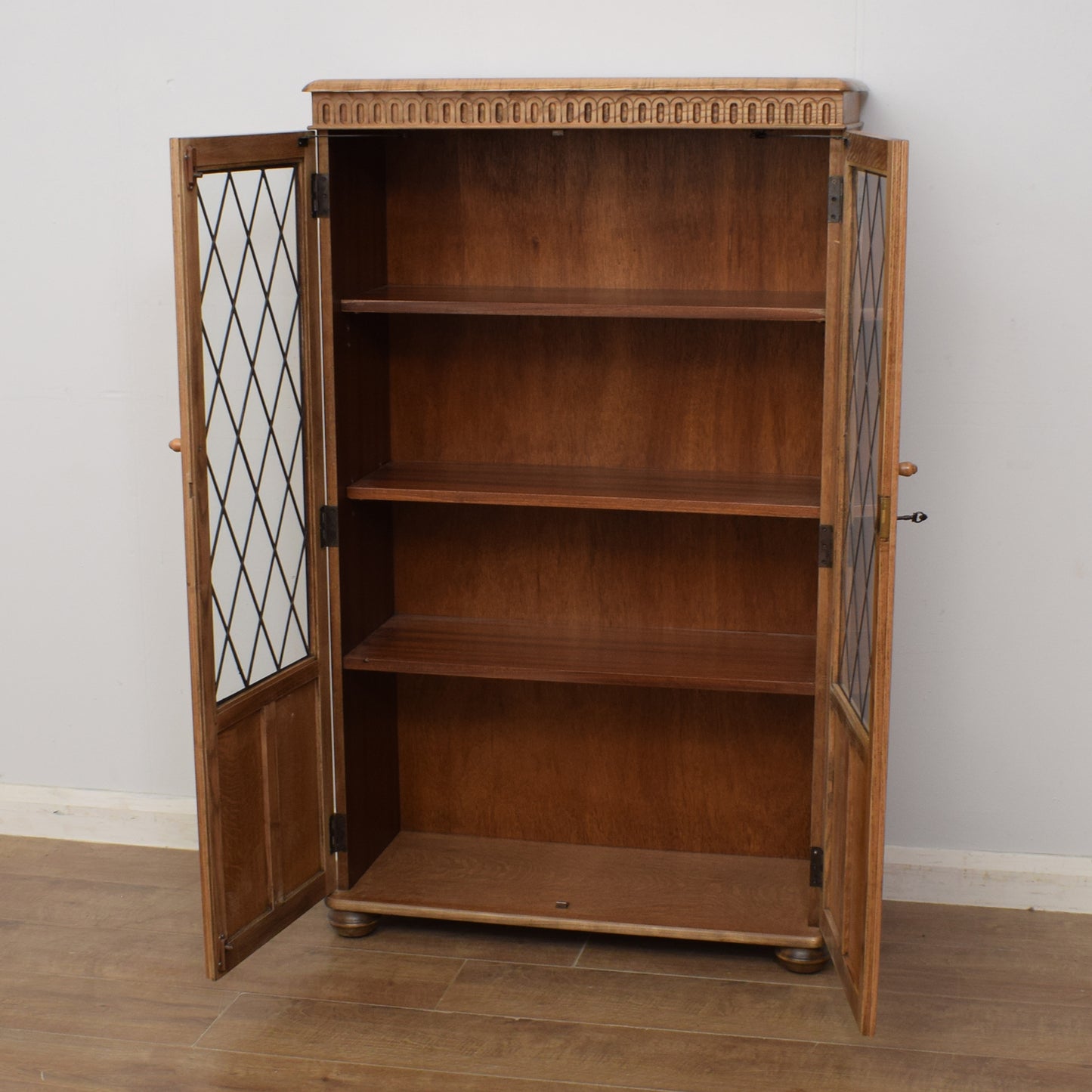 Restored Glazed Bookcase