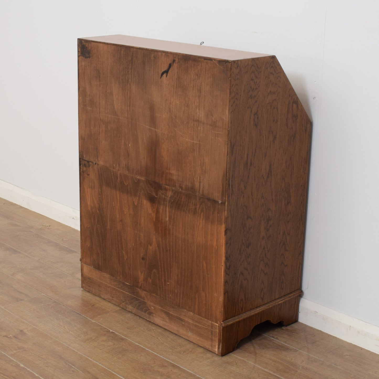 Restored Oak Linenfold Bureau