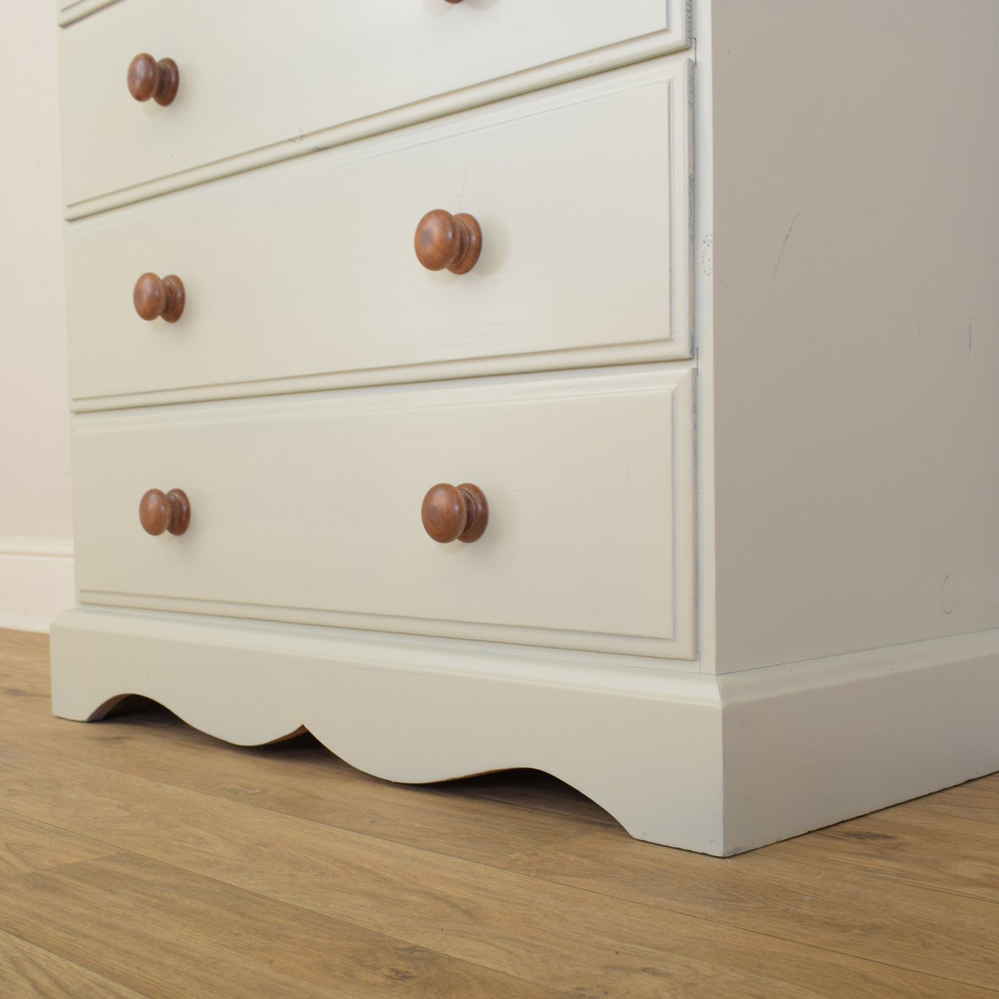 Painted Pine Chest Of Drawers
