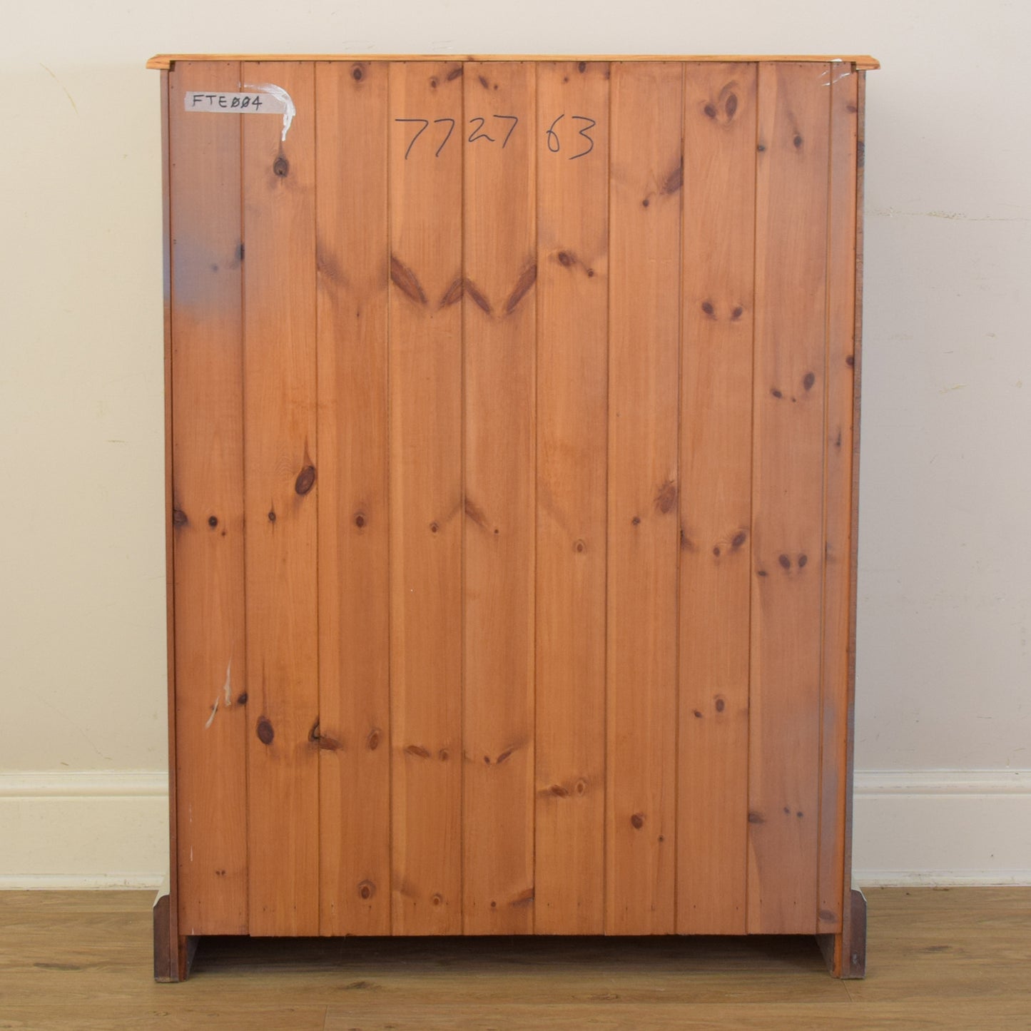 Painted Pine Chest Of Drawers