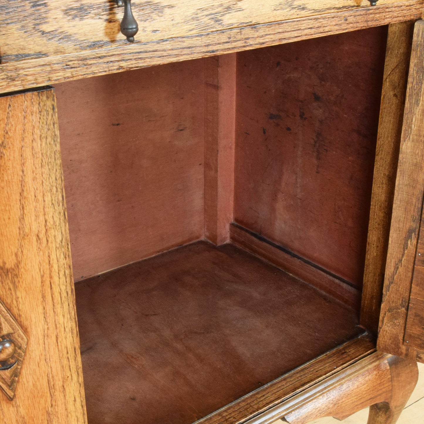 Restored Oak Sideboard