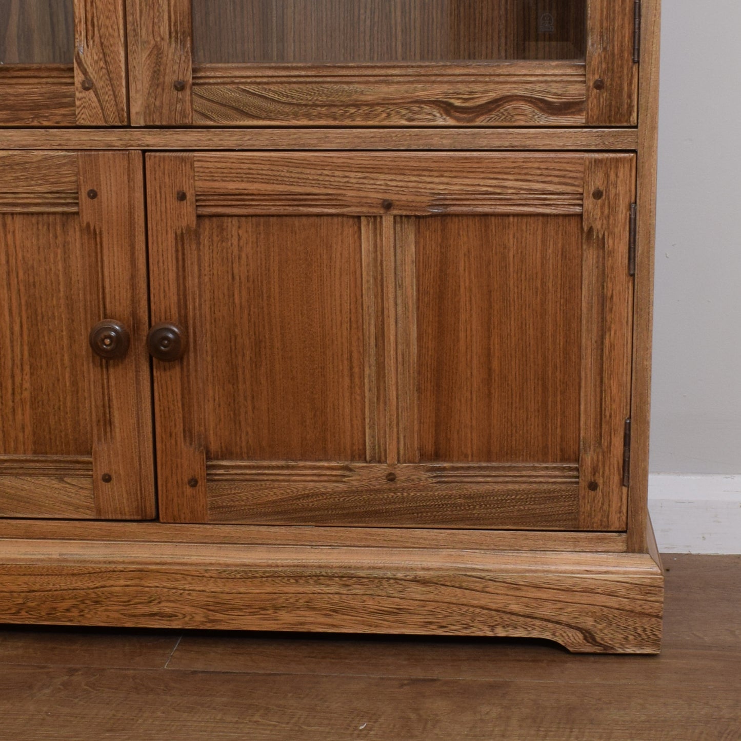 Restored Ercol Glazed Bookcase