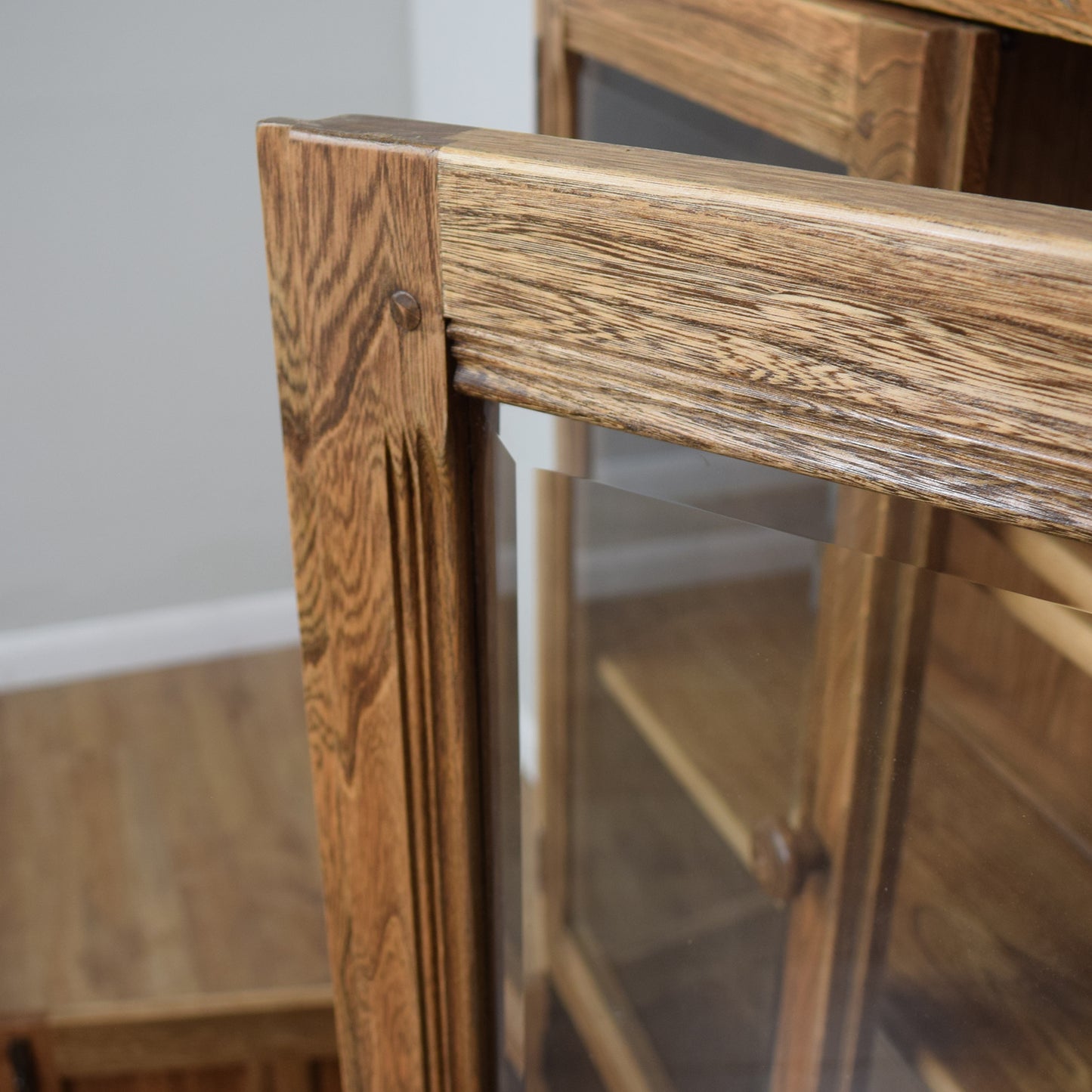 Restored Ercol Glazed Bookcase