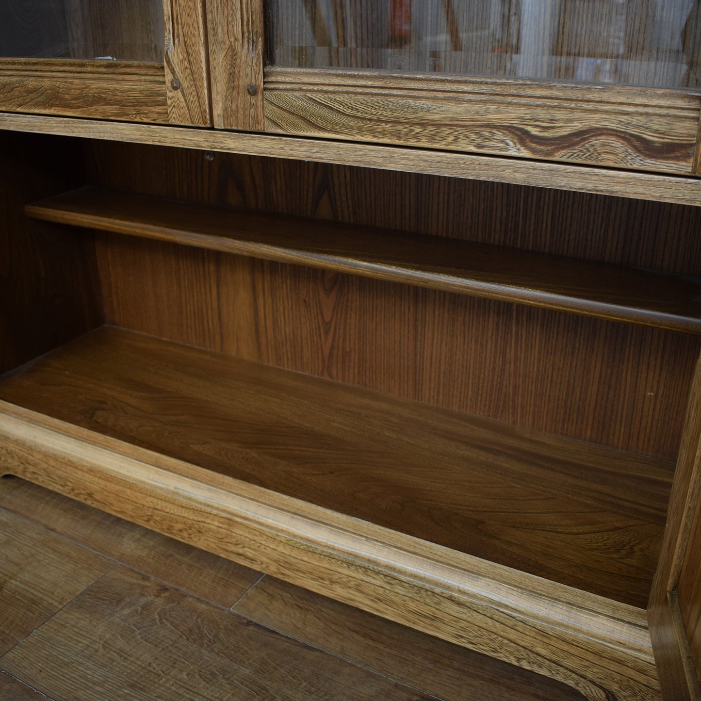Restored Ercol Glazed Bookcase