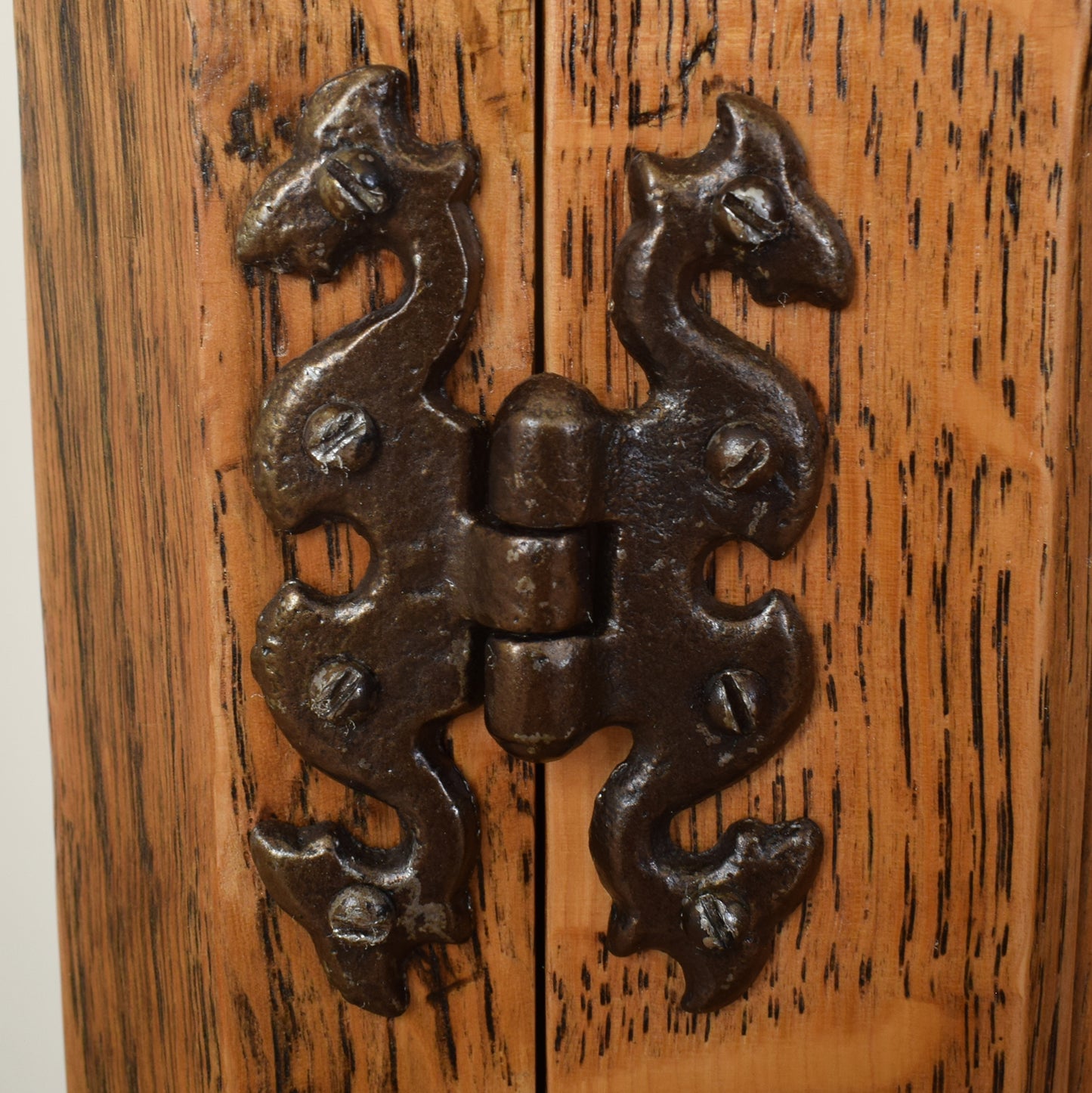 Carved Oak Sideboard