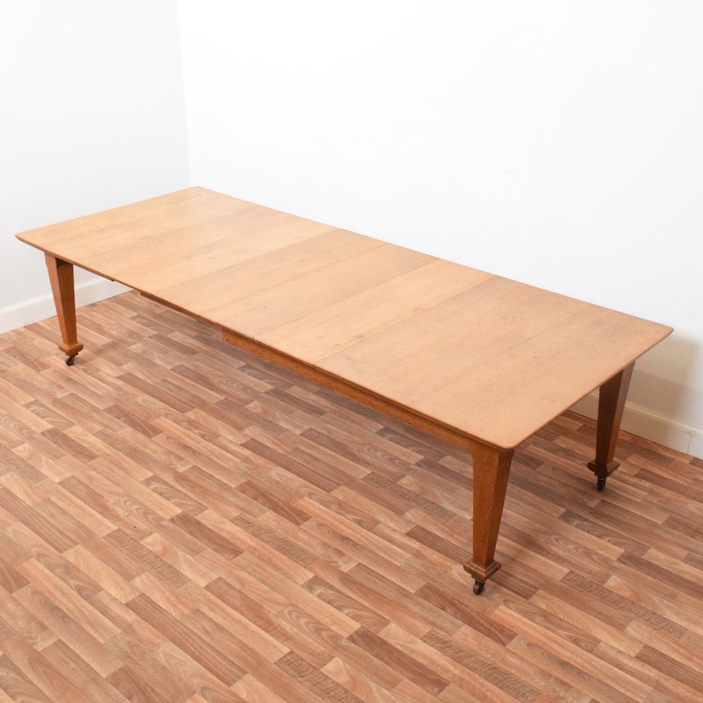 Extending Oak Table and Ten