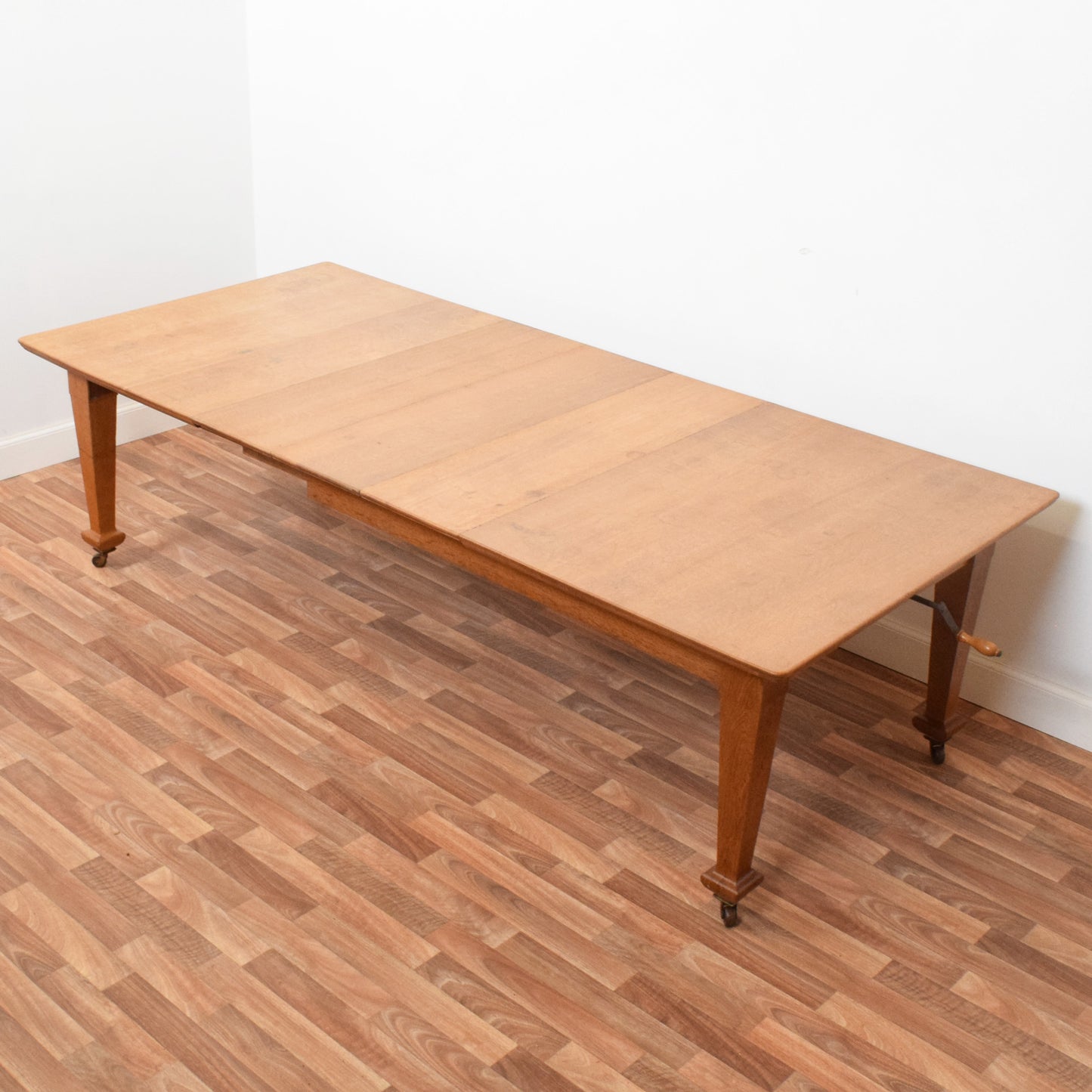Extending Oak Table and Ten