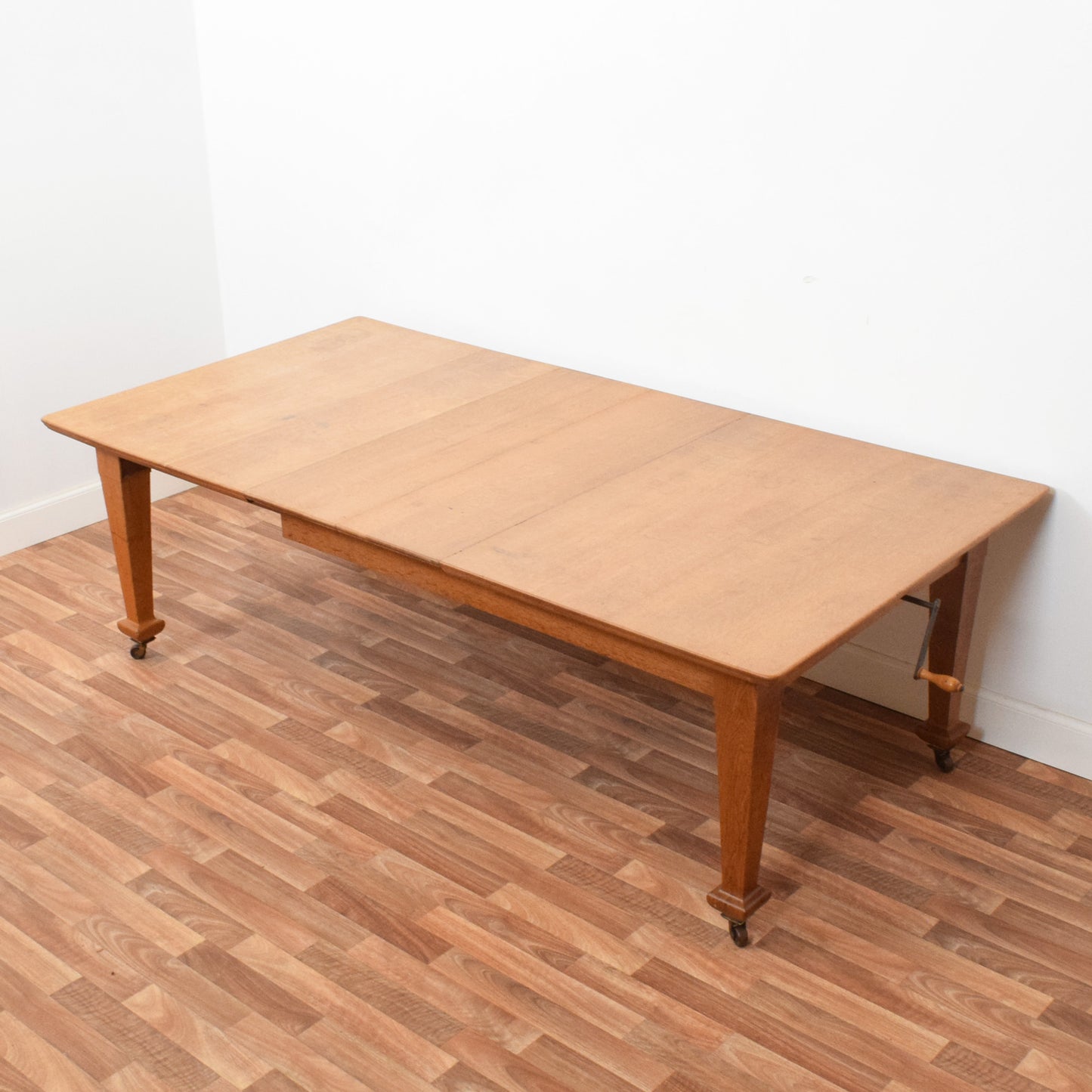 Extending Oak Table and Ten