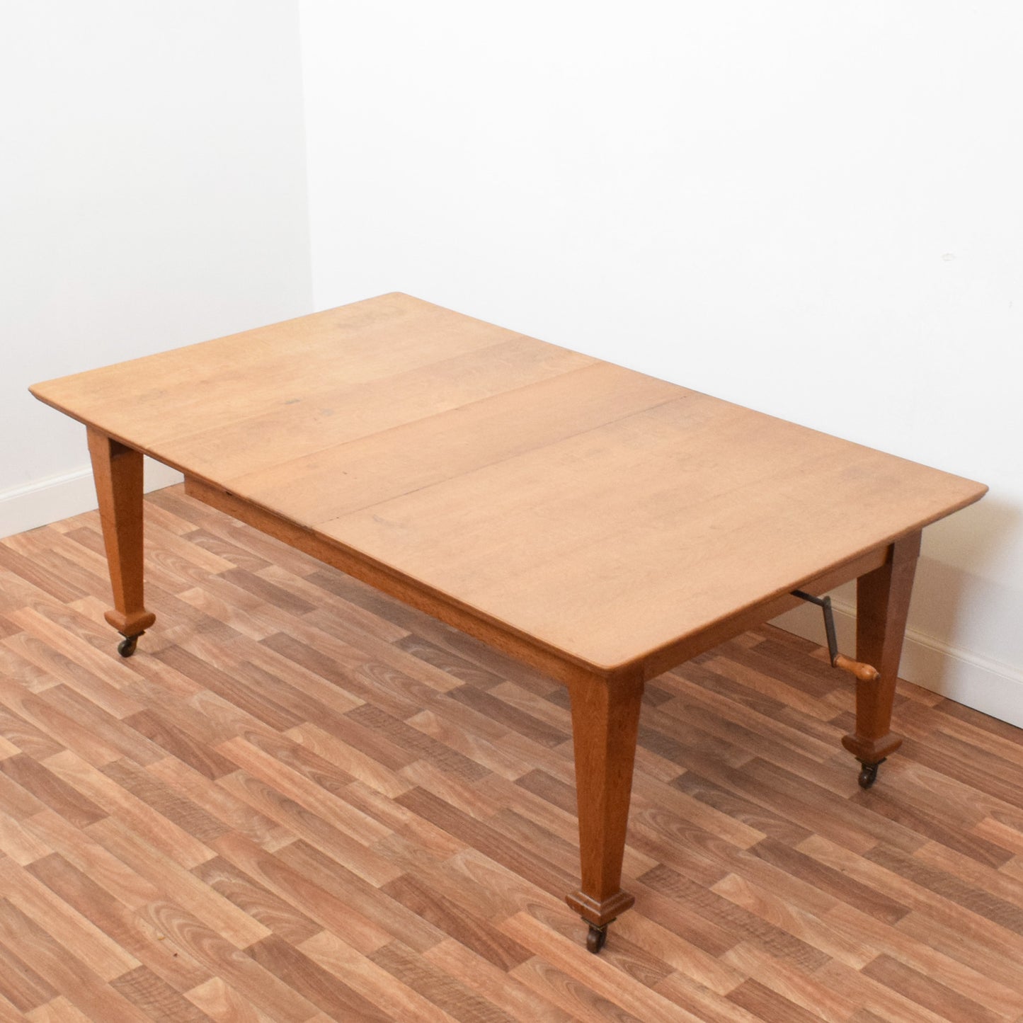 Extending Oak Table and Ten