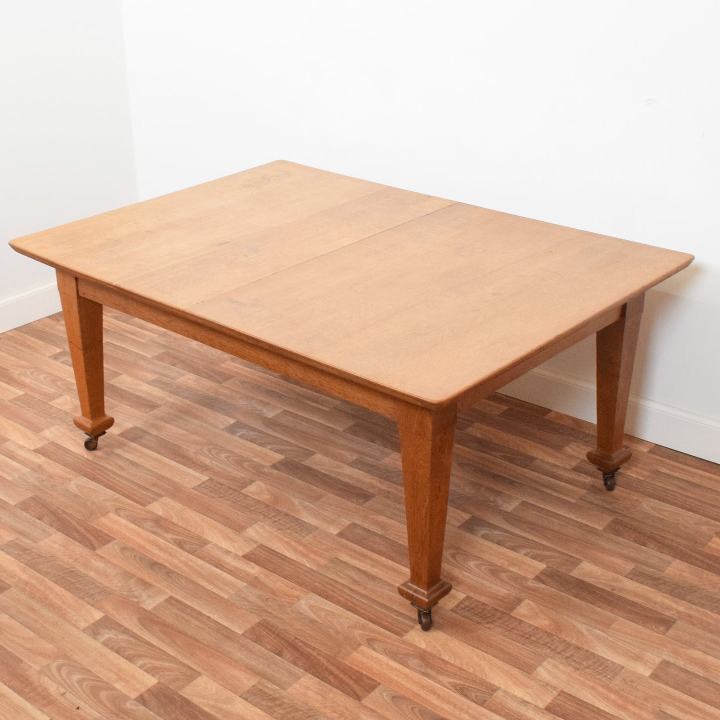Extending Oak Table and Ten