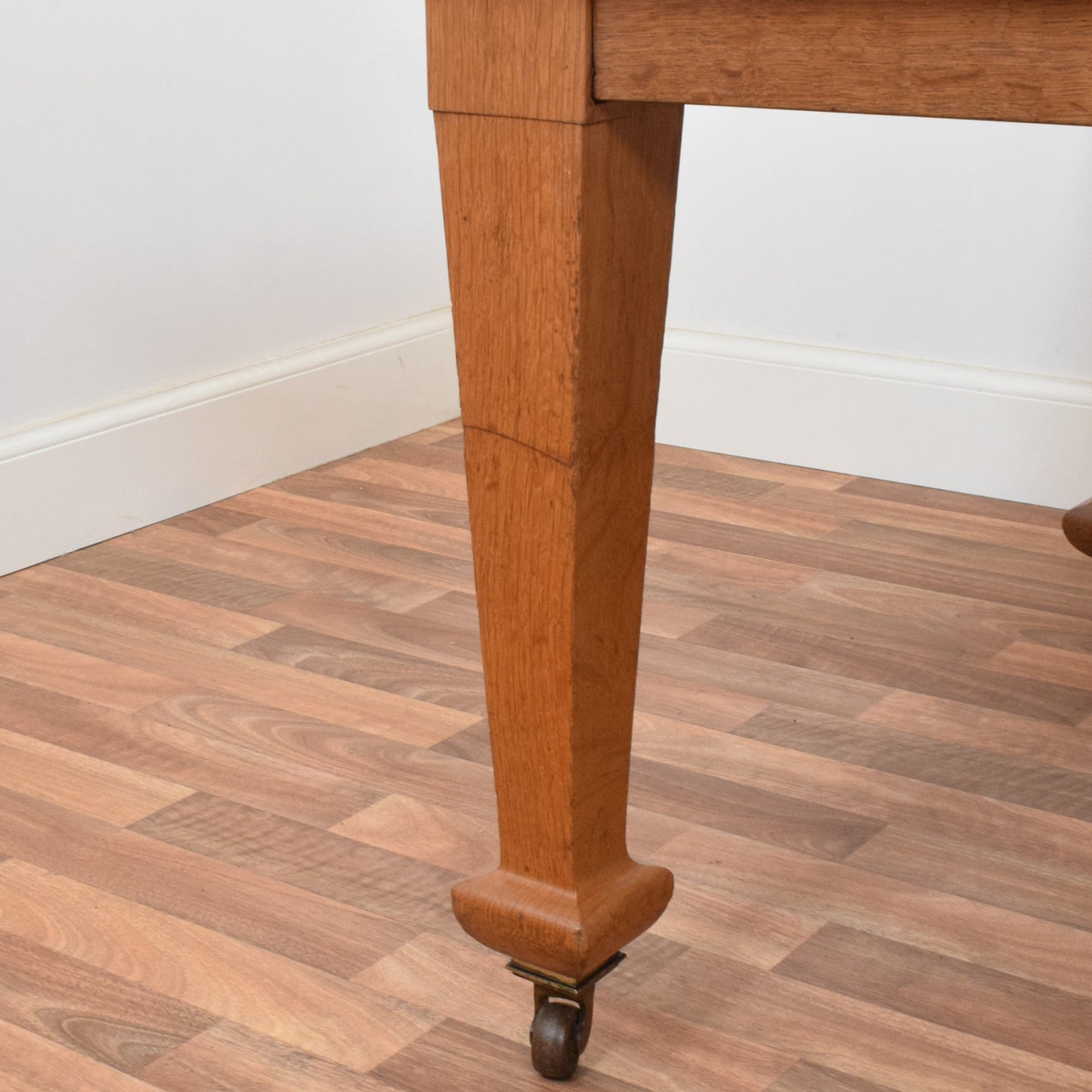 Extending Oak Table and Ten