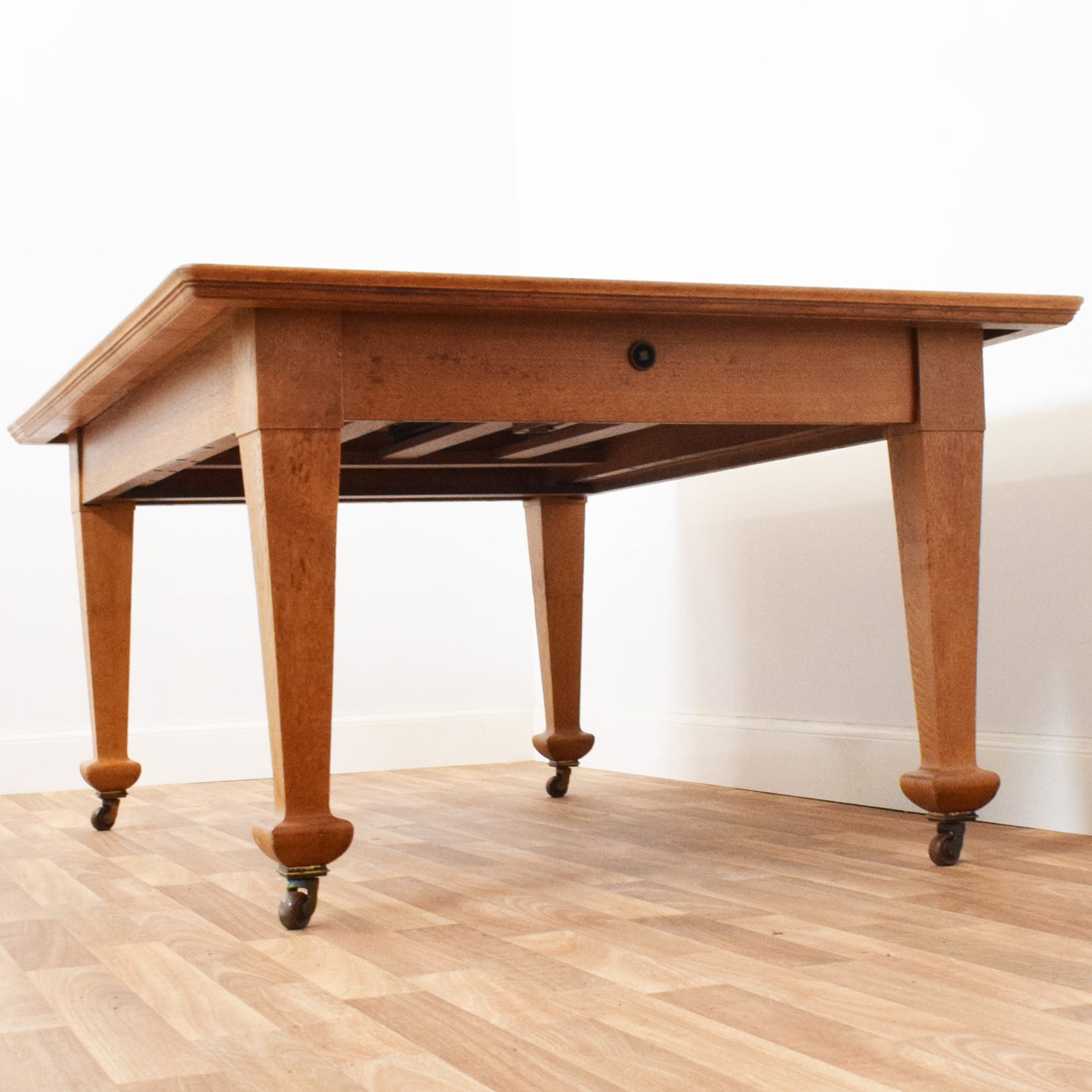 Extending Oak Table and Ten