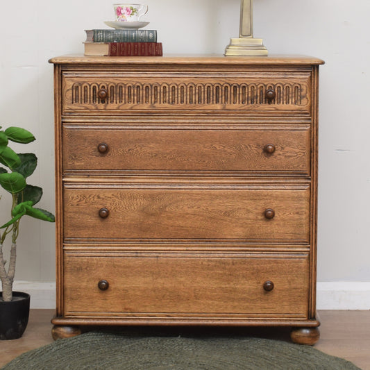 Restored Priory Chest Of Drawers