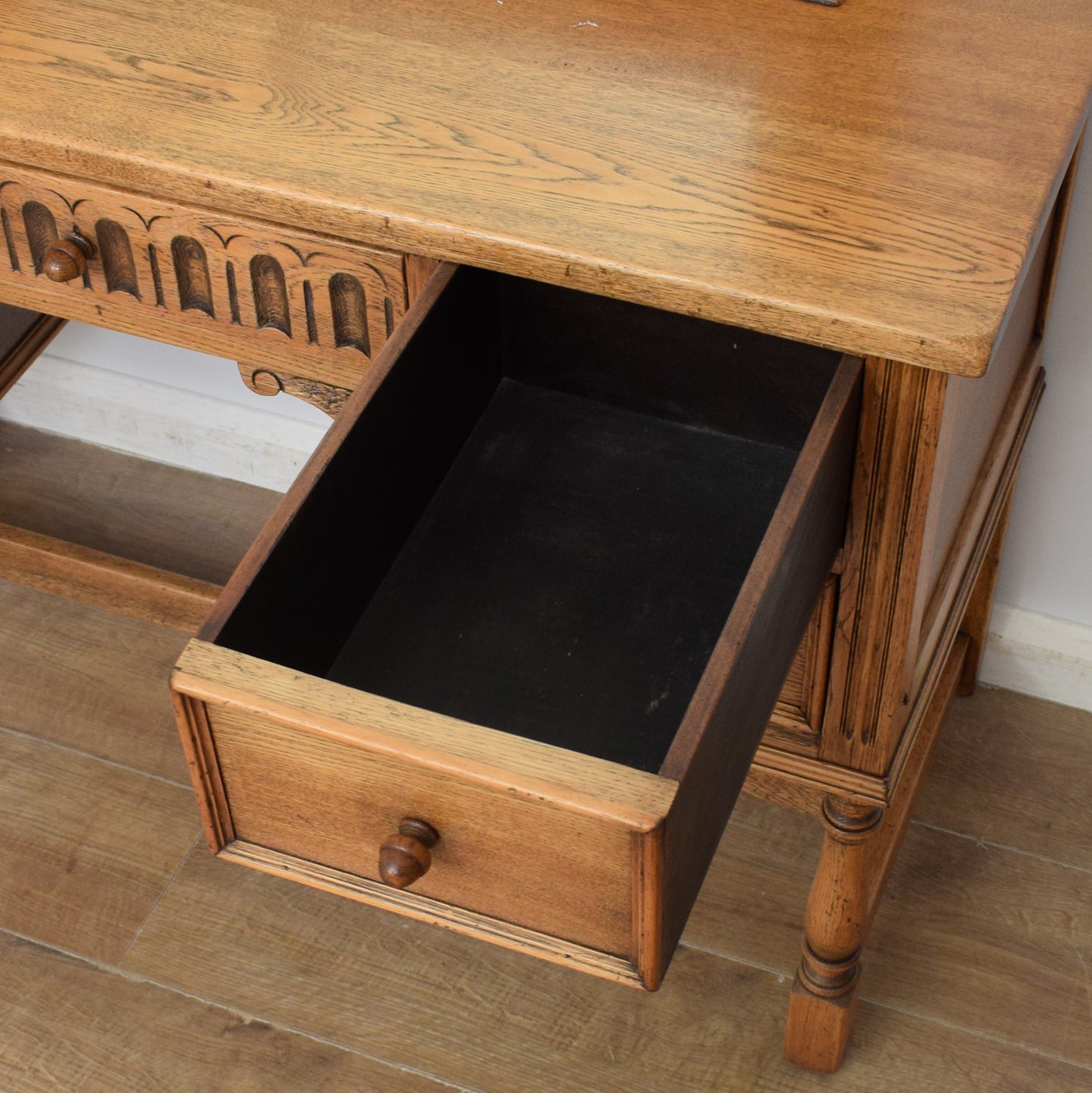 Restored Oak Dressing Table
