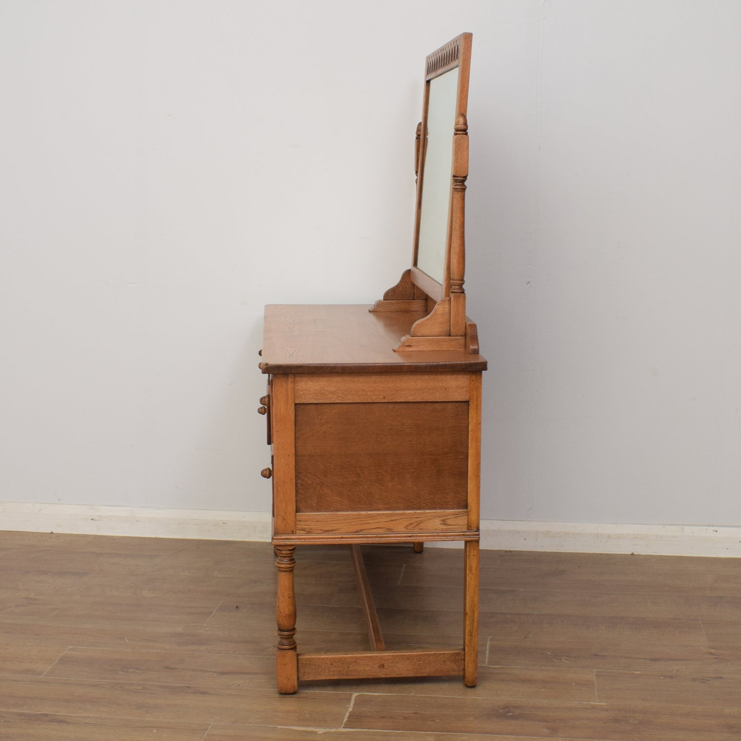 Restored Oak Dressing Table
