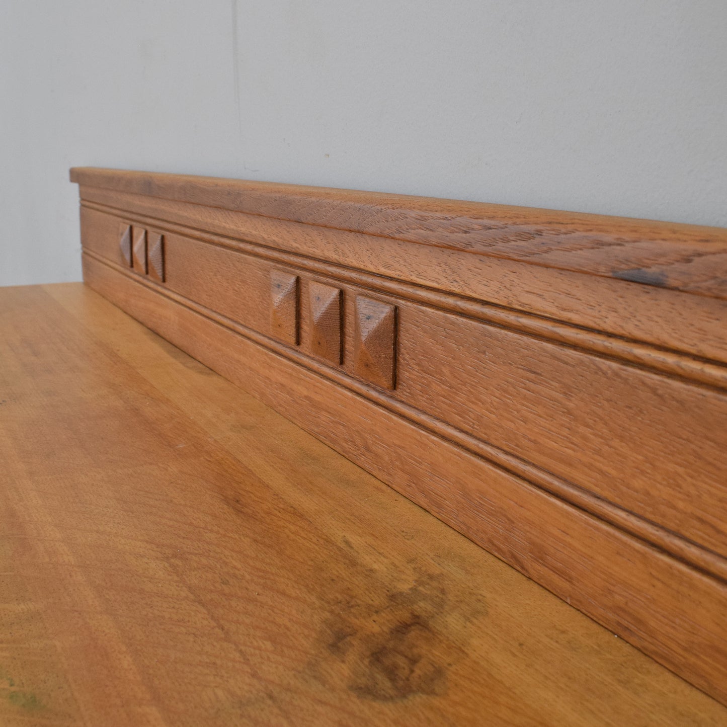 Rustic Painted Oak Sideboard