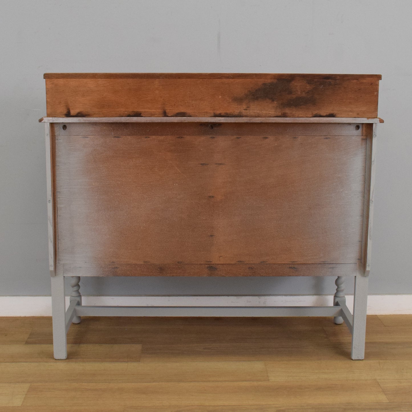 Rustic Painted Oak Sideboard